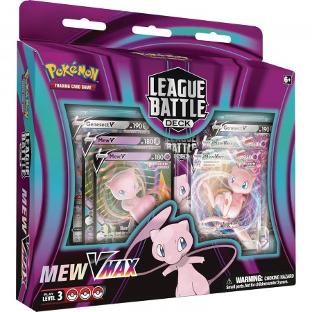Pokémon TCG: Mew VMAX League Battle kaladė